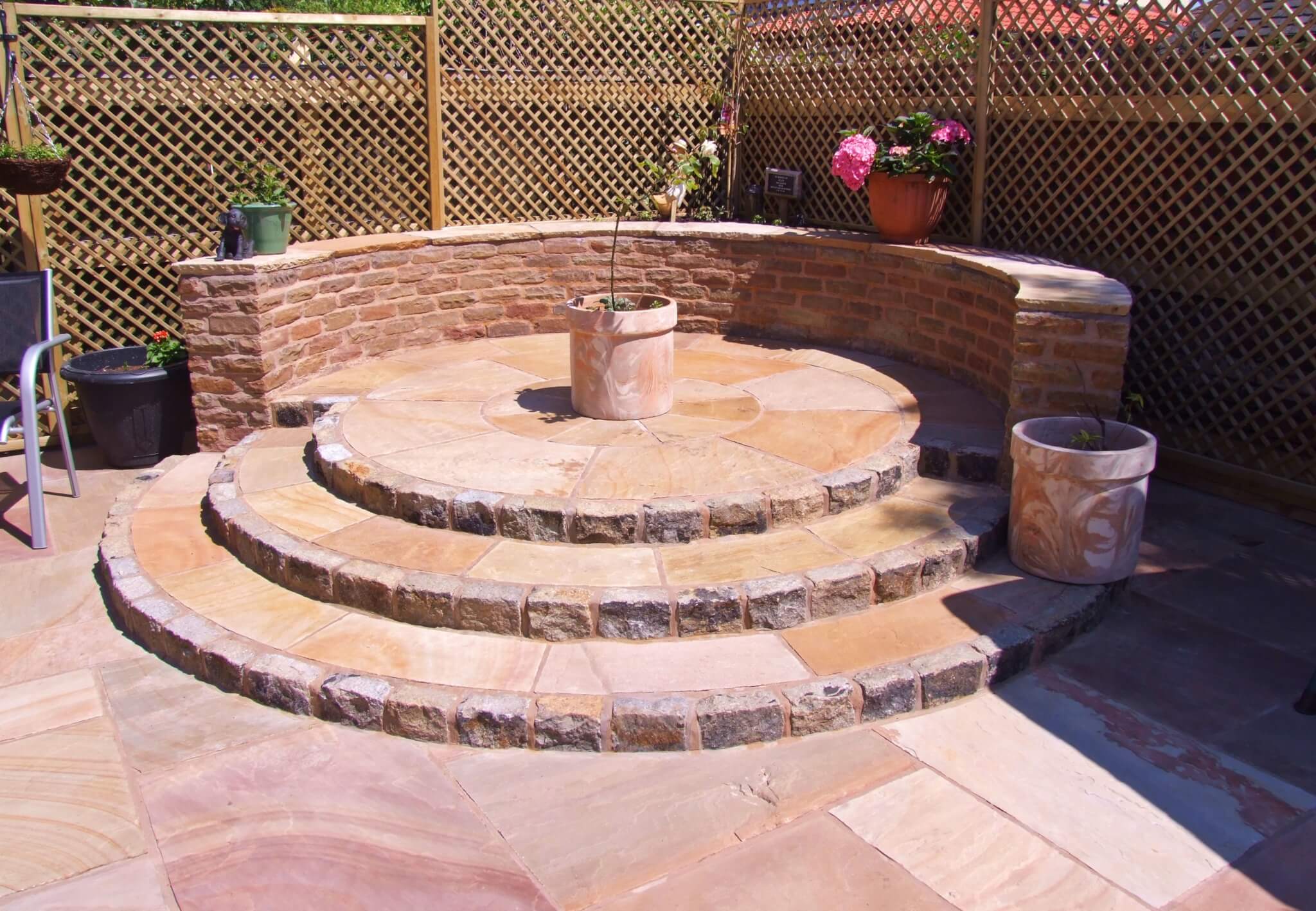 Circular Patios Liverpool Abel LandscapesAbel Landscapes