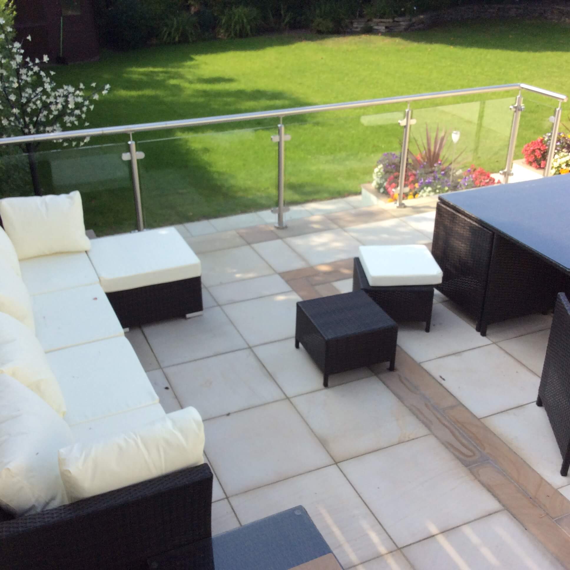 Decking Handrails LiverpoolAbel Landscapes