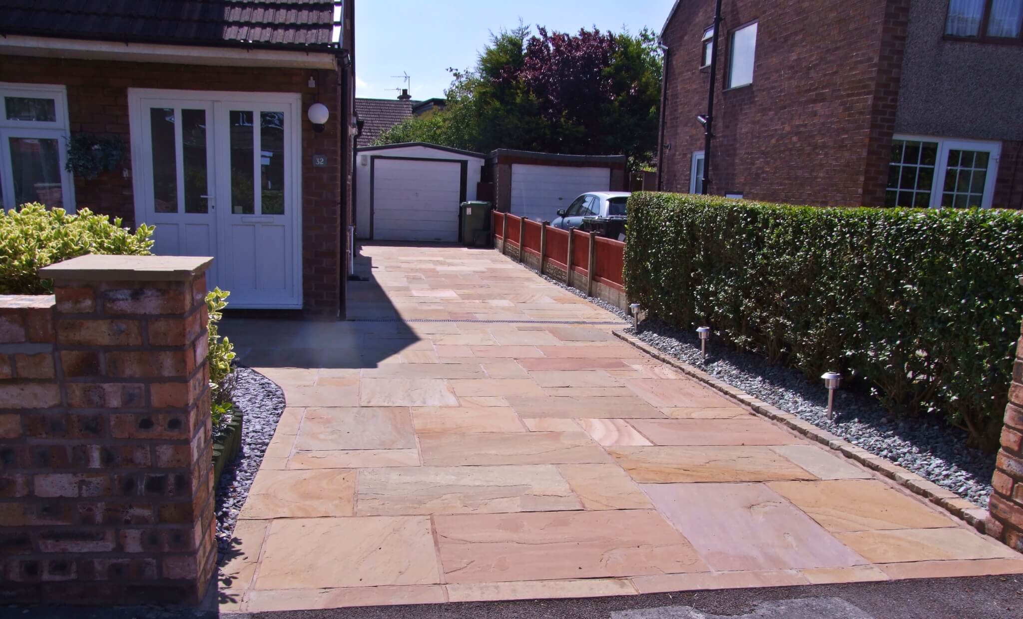 Natural Stone Driveways Liverpool Abel LandscapesAbel Landscapes
