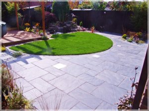 Natural Slate Paving Liverpool by Abel Landscapes