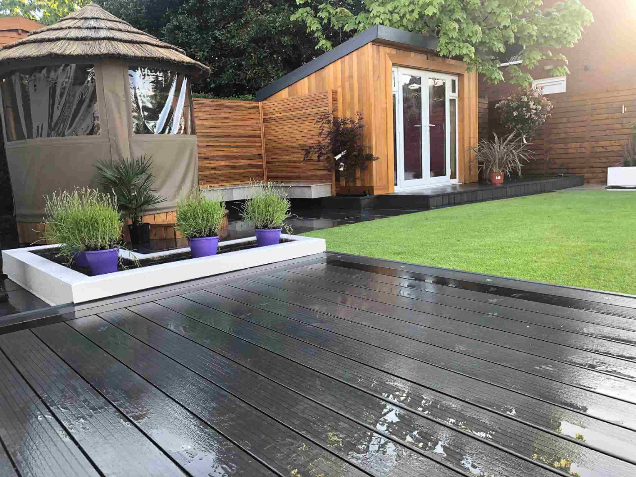 Composite Decking makeover by Abel Landscapes Liverpool