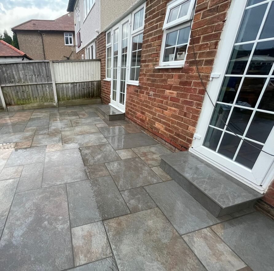 Marshalls Symphony Patio Crosby | Abel LandscapesAbel Landscapes